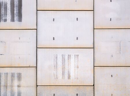 Concrete background in horizontal composition