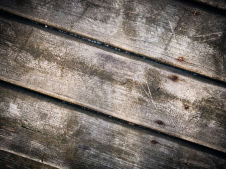 Wooden planks background. Small macro detail of a soil.の写真素材