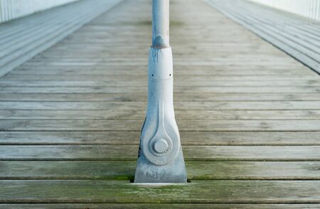 A fastening bolt bridge. Architectural detailの写真素材