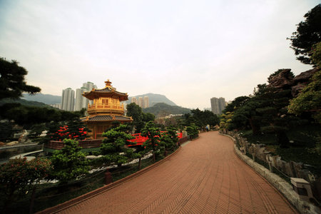 Ð¡ity park in Hong Kongの写真素材