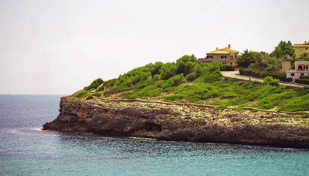 cliff In Palma de Mallorcaの写真素材