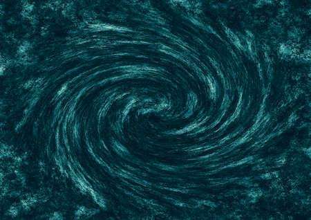 Abstract digital wormhole, sci-fi tunnel or portal