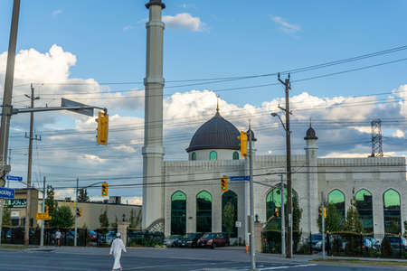 Mosque on Lawrence avenue in Toronto, Canada