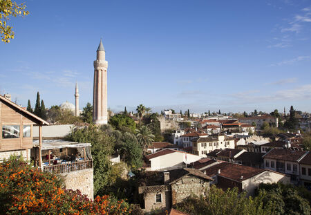 The old town of Antalya, the biggest resort town in Turkey.の写真素材