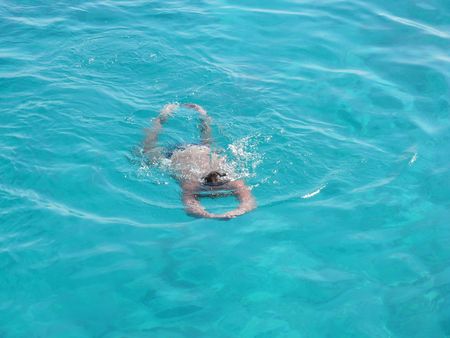  Health and fitness lifestyle concept with young athlete swimmer                                    の写真素材