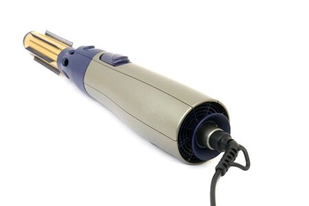 Hair dryer is isolated on a white background                                の写真素材