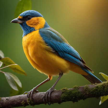 Superb Starling (Lamprotornis superbus) in natureの素材
