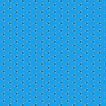 Geometric ornamental pattern. Seamless design. Abstract background texture in geometric ornamental style. Seamless geometric pattern For Fabric design.の写真素材