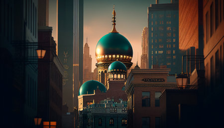 Church of the Savior on Blood in New York City, USA.の素材