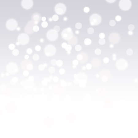 white blur abstract background. bokeh christmas blurred beautiful shiny Christmas lightsの写真素材
