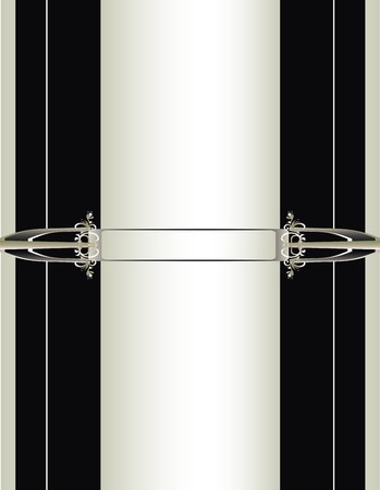 Off white, black, and silver backgroundのイラスト素材