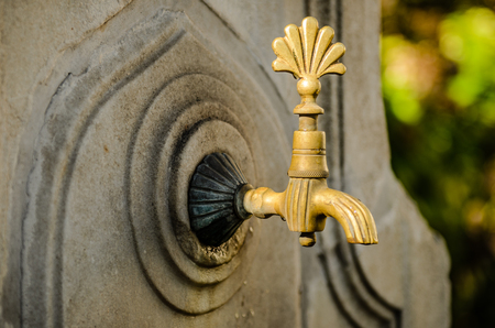 Water faucetの写真素材