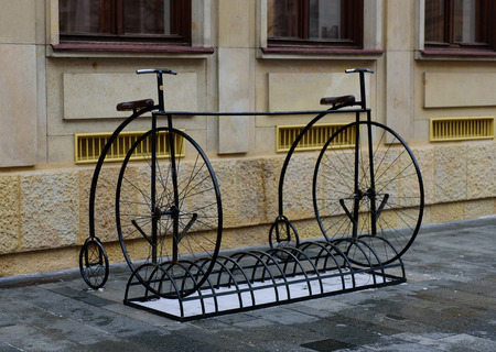 bike parkingの写真素材