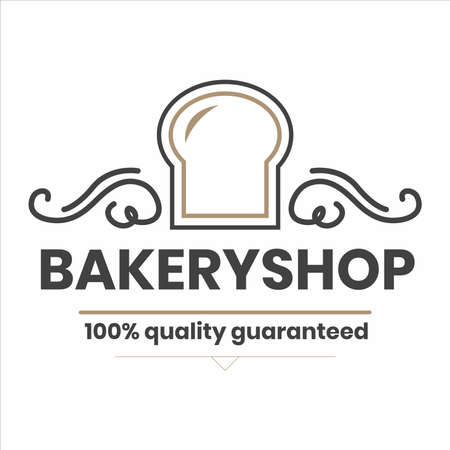 Food logo brandのイラスト素材