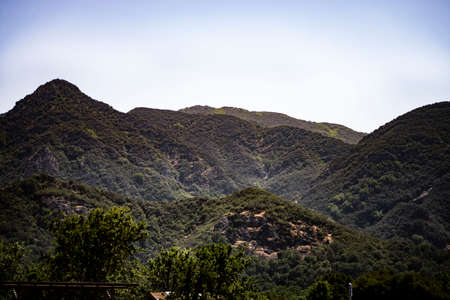 mountian rangeの写真素材