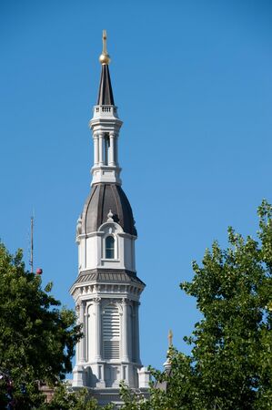 Cathedral of the Blessed Sacrament located in Sacramento Californiaの写真素材