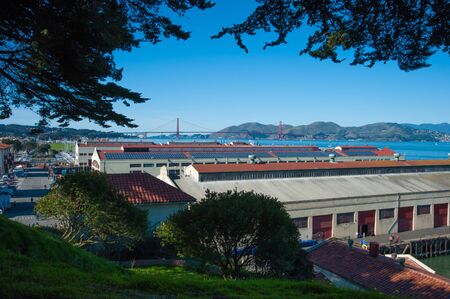 San Francisco, CA - February 03: Fort Mason Golden Gate National Recreation Area and home to Fort...