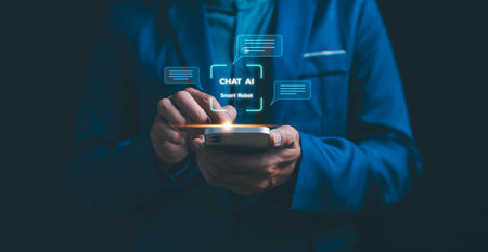ai technology concept, artificial intelligence tool, automation data analyst using technology AI...