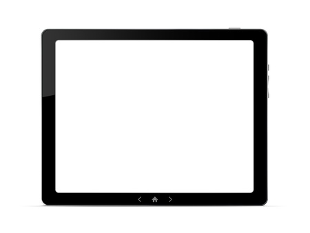 Digital PC tablet with clipping pathsの写真素材