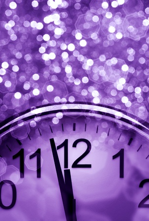 Purple New Year's abstract backgroundの写真素材