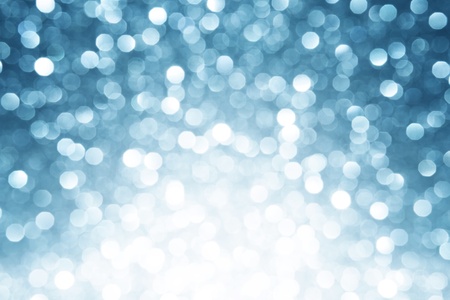 Blue defocused lights backgroundの写真素材