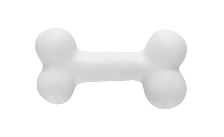 Cartoon like bone isolated on white backgroundの写真素材