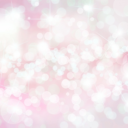 Pink defocused lights background with copy spaceの写真素材