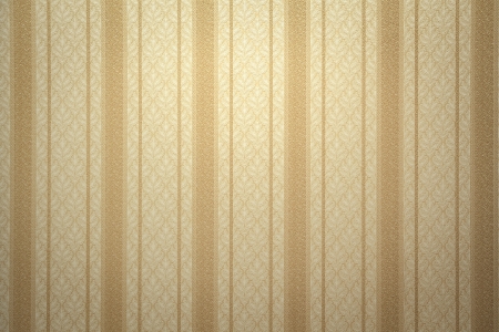 Gold striped wallpaper with copy spaceの写真素材