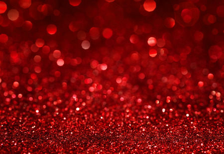 Christmas or valentines day abstract defocused background with copy space の写真素材