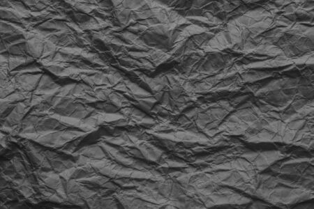 Crumpled paper texture, background with copy spaceの写真素材