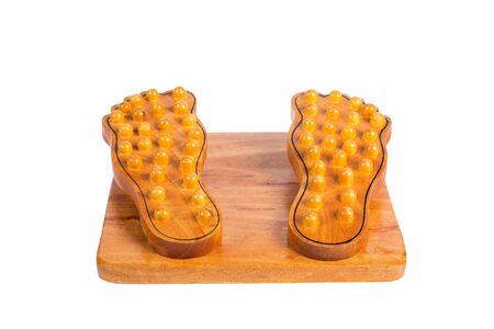 Equipment for massage isolated on white background.の写真素材