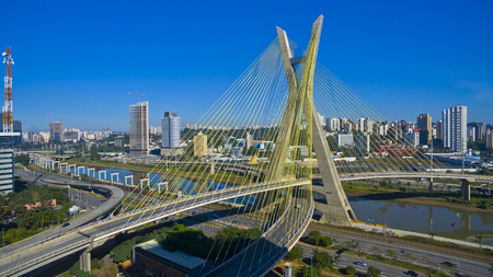 Cable stayed bridgeのeditorial素材