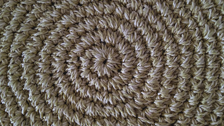 Sisal beige carpet made in Brazil, South Americaの写真素材