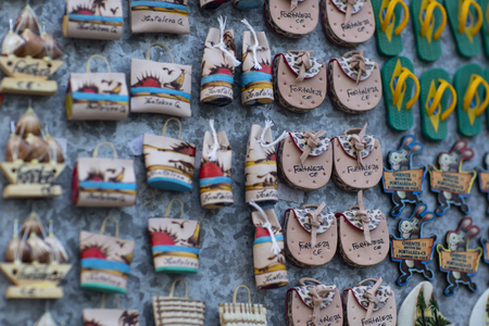 Travel memories. Travel memories of the city of Fortaleza, state of Ceara Brazil South America. Travel theme. Places to visit and remember.の写真素材