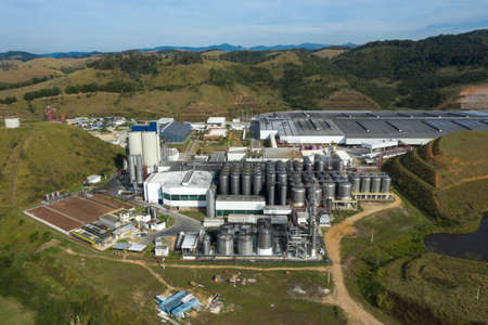 Pirai city, Sao Paulo state, Brazil, South America.
July 2020.
Brewery in the world. Ambev.のeditorial素材