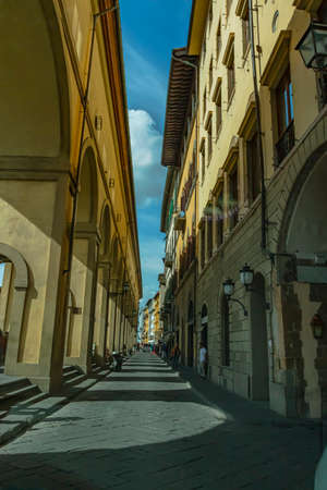 Florence city, Italy.
Sep/2015
Typical Italian street in Florence.のeditorial素材