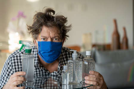 Virus picture, Germs, Coronavirus disinfectants, Covid-19 disinfectants, Spraying alcohol to kill...