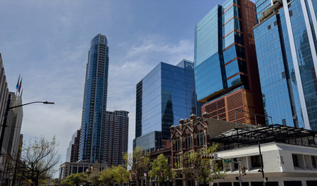Cities in the United States. City of Austin, State of Texas, United States.の写真素材