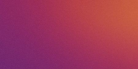A smooth gradient background transitioning from deep purple to warm orange hues for modern design...