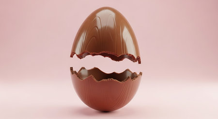 Cracked chocolate egg delight deconstructed decadenceの素材