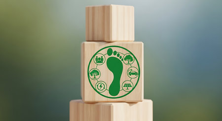 Reducing ecological footprint sustainable lifestyle eco friendly actionsの素材