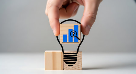 Exploring growth potential analysing business challenges charting successの素材