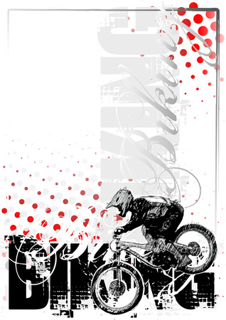 bike background 1のイラスト素材
