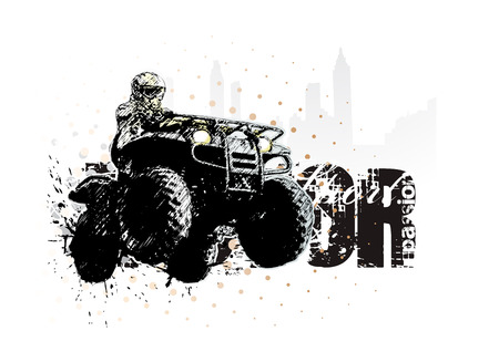 motorsport のイラスト素材