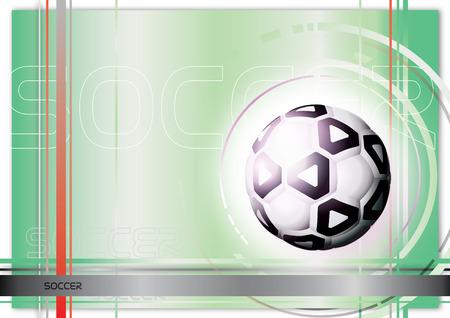 soccer backgroundのイラスト素材