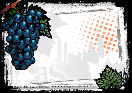 vine backgroundのイラスト素材