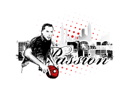 ping pong poster background のイラスト素材