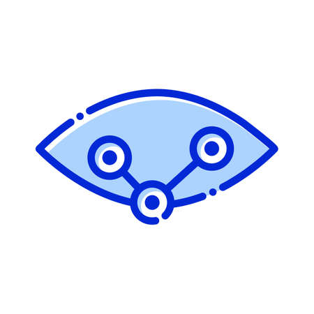 impression report, advertising, marketing, report  fully editable vector iconsのイラスト素材