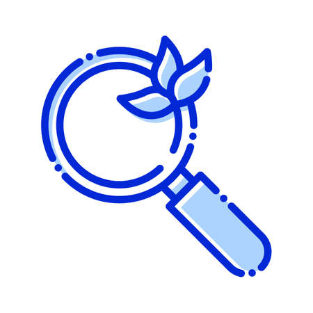 Search, organic search, magnifying glass, seo fully editable vector iconsのイラスト素材