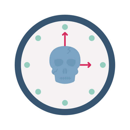 Time machine flat vector icon which can easily modify or edit
